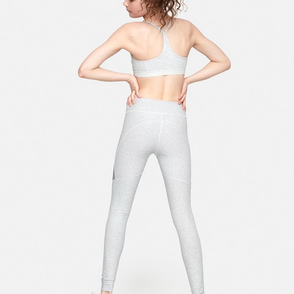 Outdoor Voices Gray Two-Tone Leggings Size Large - Picture 5 of 8